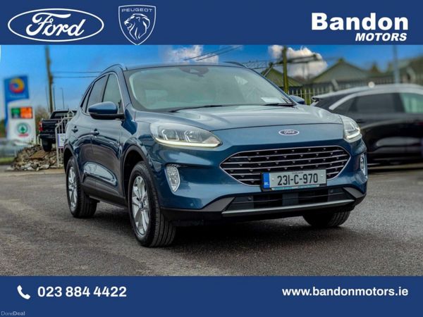 Ford Kuga SUV, Petrol Hybrid, 2023, Blue