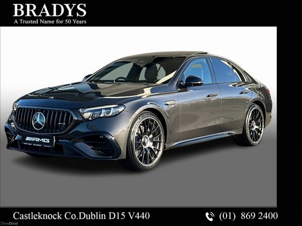 Mercedes-Benz E-Class Saloon, Petrol Plug-in Hybrid, 2026, Grey