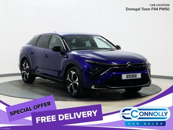 Citroen C5 X Hatchback, Petrol Hybrid, 2022, Blue