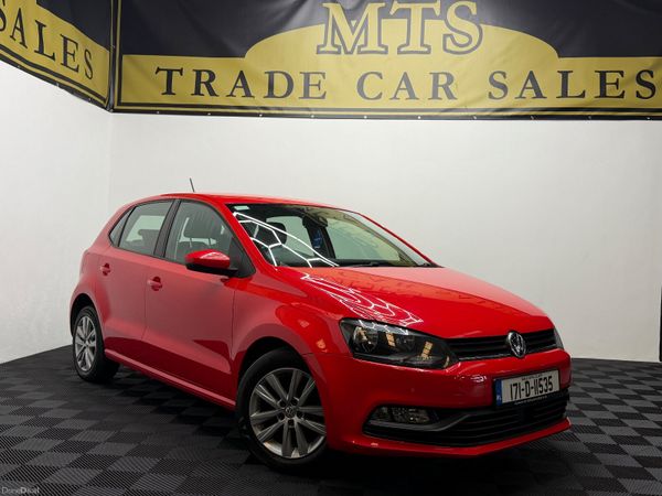 Volkswagen Polo Hatchback, Petrol, 2017, Red