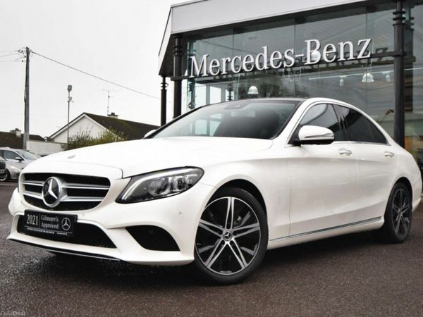 Mercedes-Benz C-Class Saloon, Diesel, 2021, White