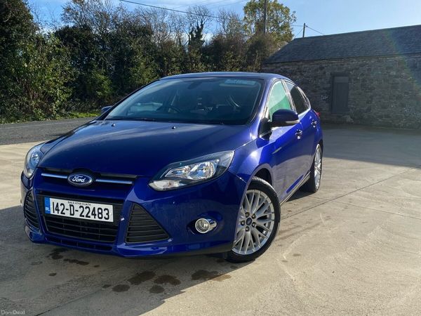 Ford Focus Hatchback, Diesel, 2014, Blue