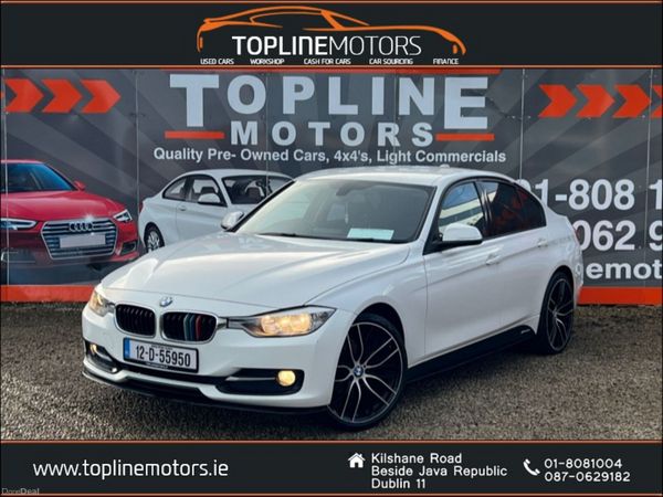 BMW 3-Series Saloon, Diesel, 2012, White