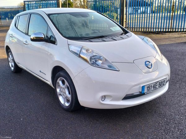Nissan Leaf Hatchback, Electric, 2015, White