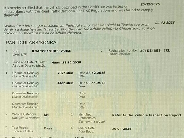 Kia e-Niro Estate/Jeep, Electric, 2020, Black