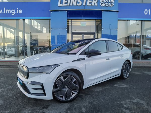 Skoda Enyaq Coupe, Electric, 2022, White