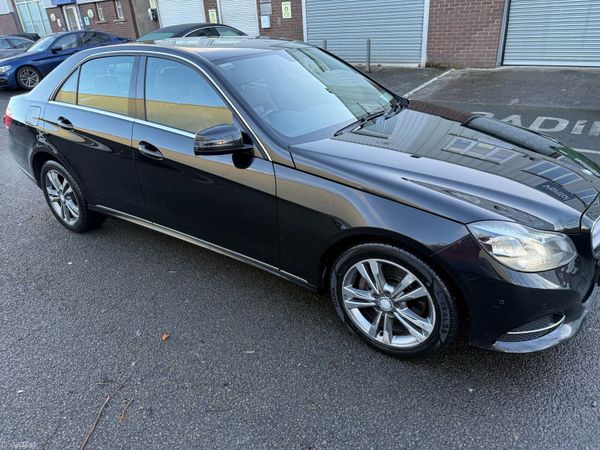 Mercedes-Benz E-Class Saloon, Diesel Hybrid, 2013, Black