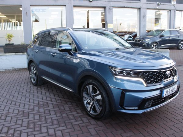 Kia Sorento SUV, Petrol Plug-in Hybrid, 2021, Blue