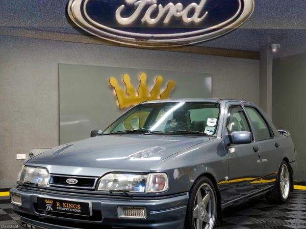 Ford Sierra Saloon, Petrol, 1990, Grey