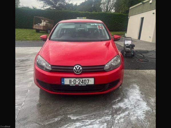 Volkswagen Golf Hatchback, Diesel, 2011, Red