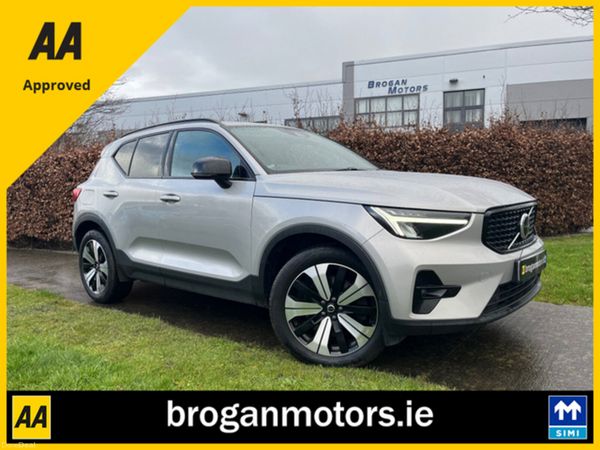 Volvo XC40 SUV, Petrol Plug-in Hybrid, 2022, Silver