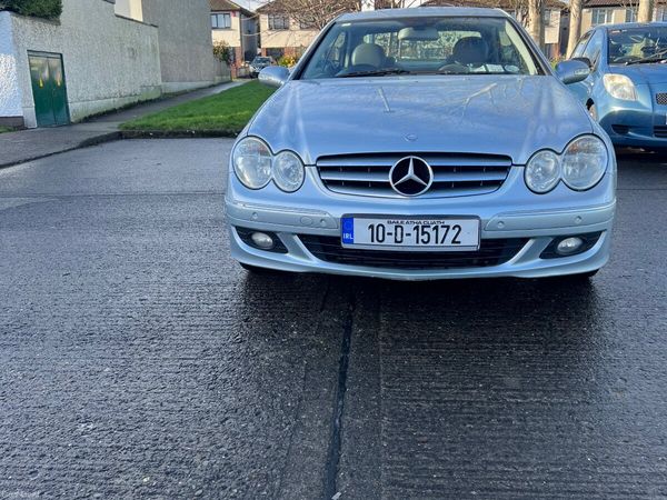 Mercedes-Benz CLK Coupe, Petrol, 2010, Silver