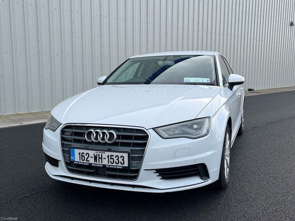 Audi A3 Saloon, Petrol, 2016, White
