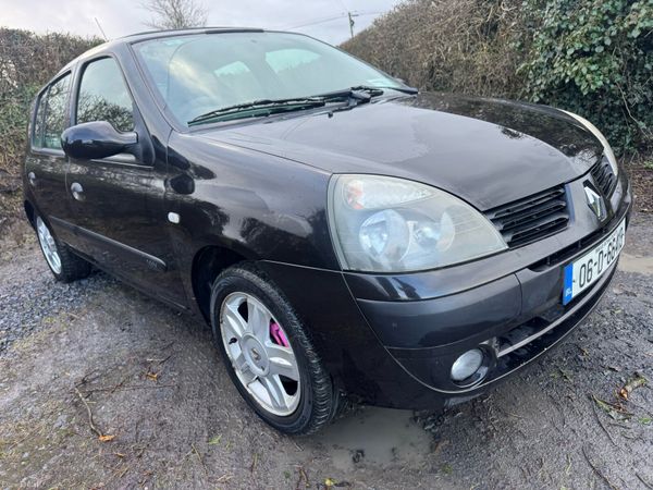 Renault Clio Hatchback, Petrol, 2006, Black