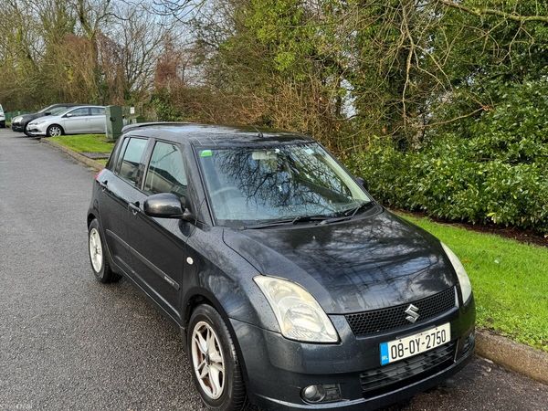 Suzuki Swift Hatchback, Petrol, 2008, Black