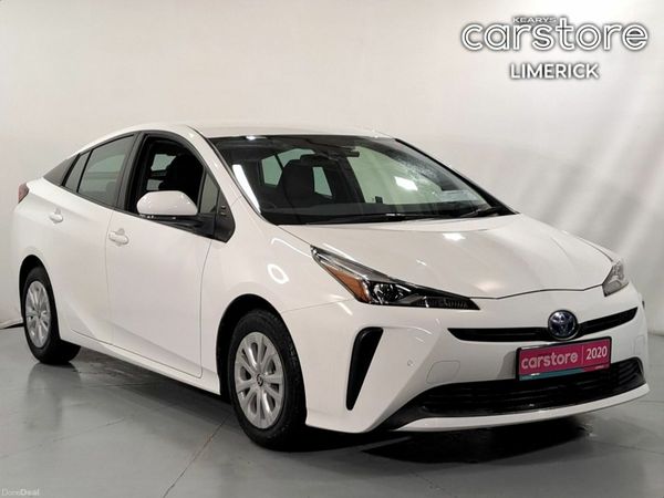 Toyota Prius Saloon, Petrol Hybrid, 2020, White
