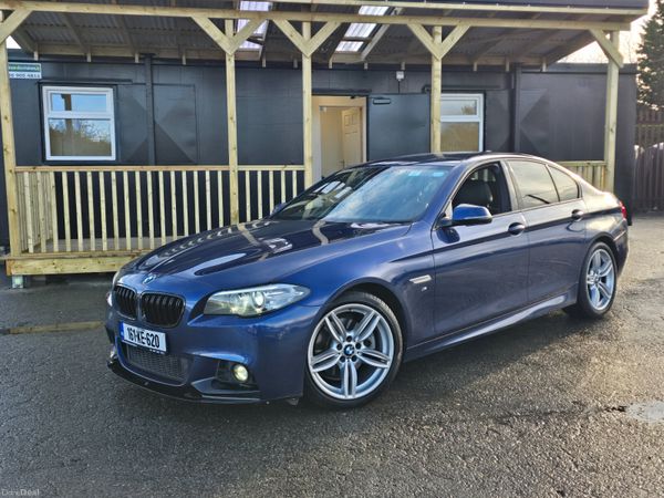 BMW 5-Series Saloon, Diesel, 2016, Blue