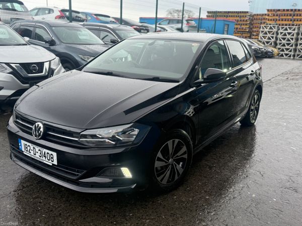 Volkswagen Polo Hatchback, Petrol, 2018, Black