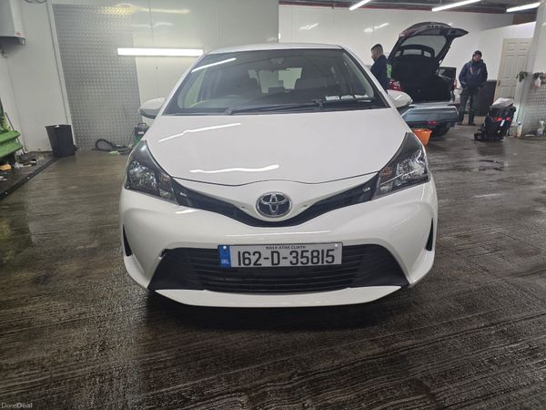 Toyota Vitz Hatchback, Petrol, 2016, White