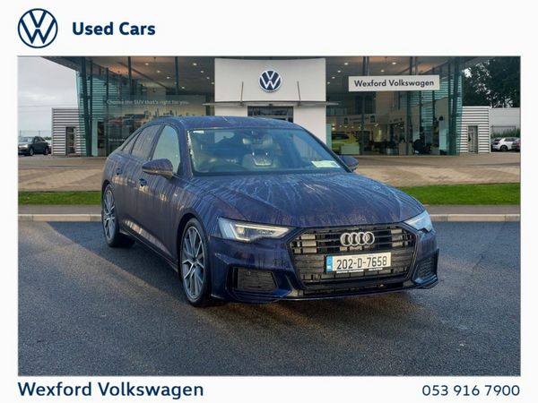 Audi A6 Saloon, Diesel, 2020, Blue