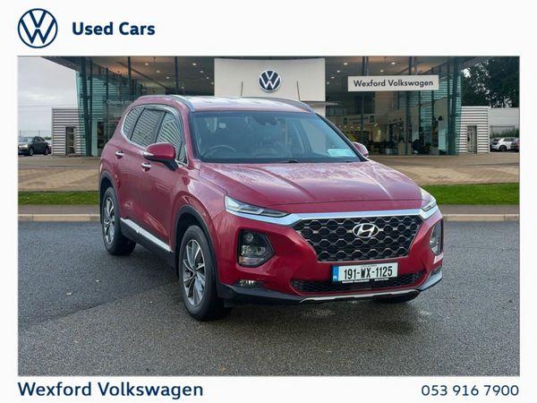 Hyundai Santa Fe SUV, Diesel, 2019, Red