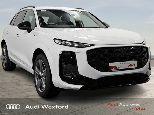 Audi Q3 SUV, Petrol Plug-in Hybrid, 2026, White