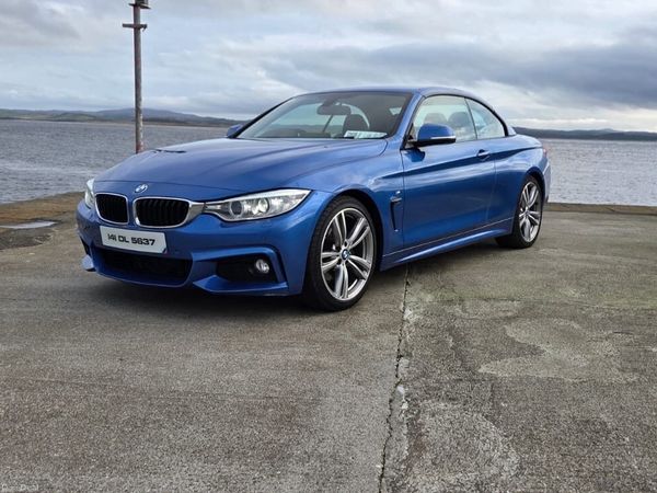 BMW 4-Series Convertible, Petrol, 2014, Blue