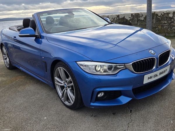 BMW 4-Series Convertible, Petrol, 2014, Blue
