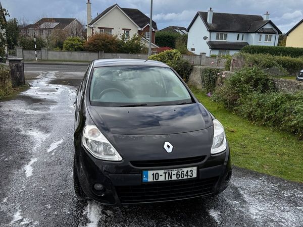 Renault Clio Hatchback, Petrol, 2010, Black
