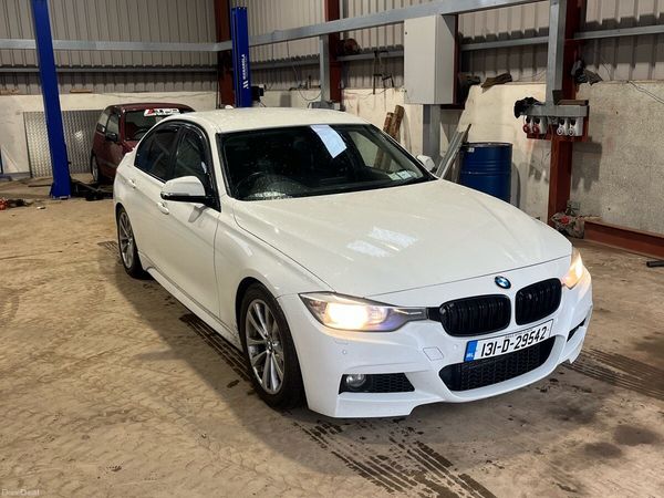 BMW 3-Series Saloon, Diesel, 2013, White