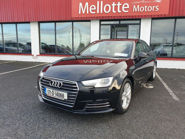 Audi A4 Saloon, Diesel, 2017, Black