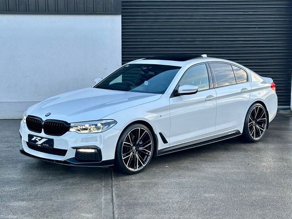 BMW 5-Series Saloon, Diesel, 2017, White