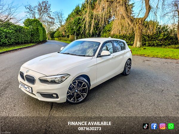 BMW 1-Series Hatchback, Diesel, 2016, White