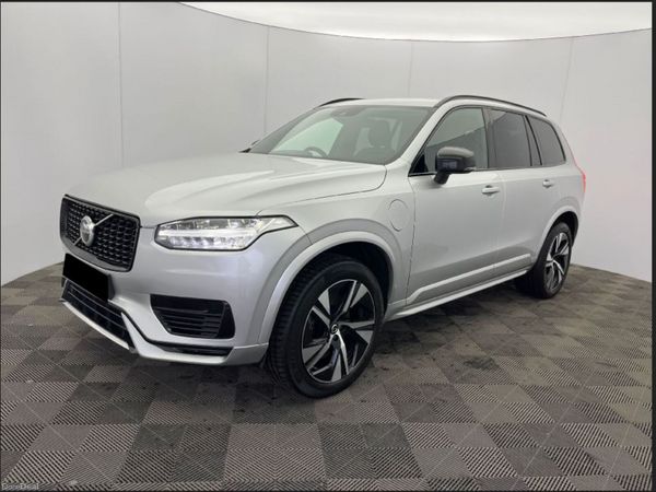 Volvo XC90 SUV, Petrol Hybrid, 2021, Silver