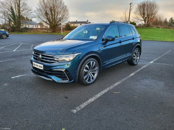 Volkswagen Tiguan SUV, Diesel, 2021, Blue