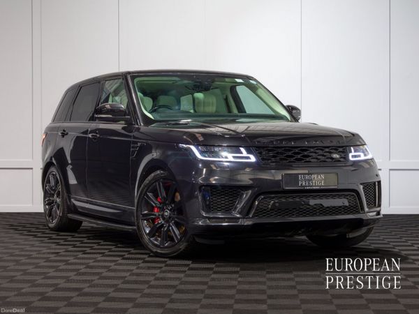 Land Rover Range Rover Sport SUV, Petrol Plug-in Hybrid, 2020, Black