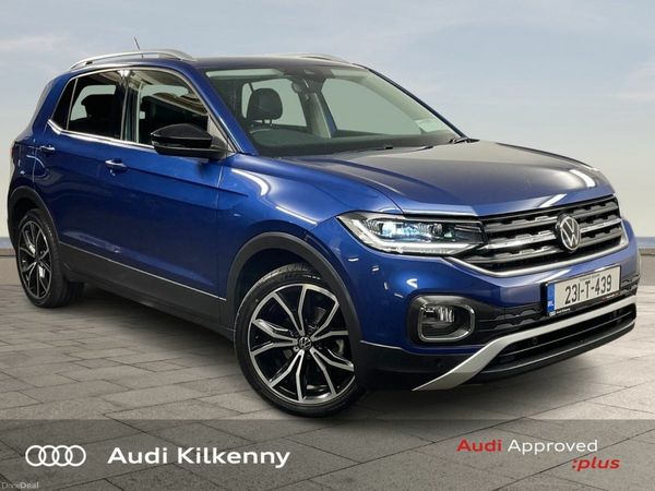 Volkswagen T-Cross Estate, Petrol, 2023, Blue