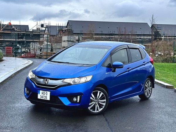 Honda Fit Hatchback, Petrol Hybrid, 2014, Blue