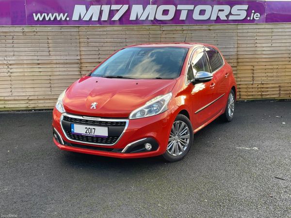 Peugeot 208 Hatchback, Petrol, 2017, Orange