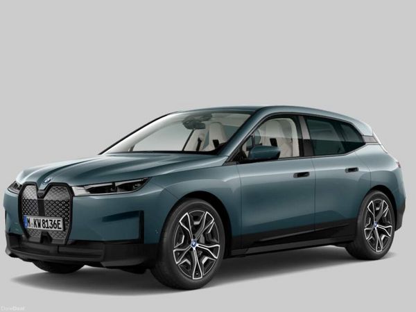 BMW iX SUV, Electric, 2022, Blue