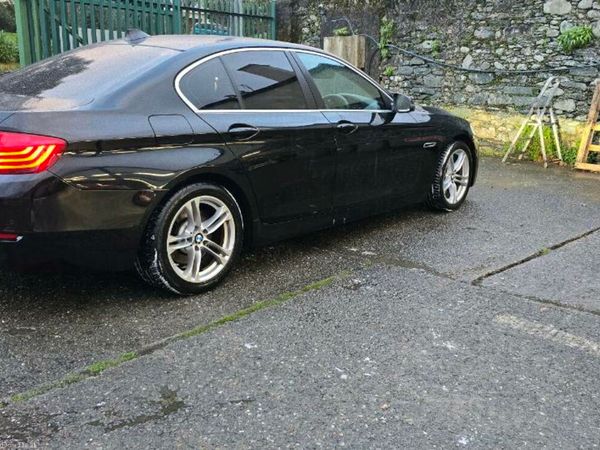 BMW 5-Series Saloon, Diesel, 2014, Black