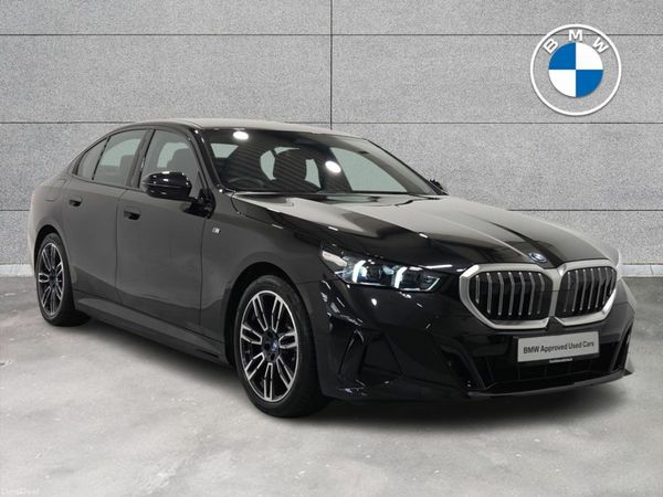 BMW 5-Series Saloon, Petrol Plug-in Hybrid, 2024, Black