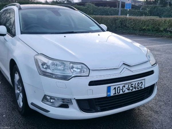Citroen C5 Estate, Diesel, 2010, White
