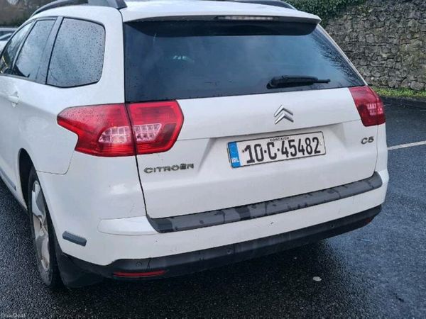 Citroen C5 Estate, Diesel, 2010, White