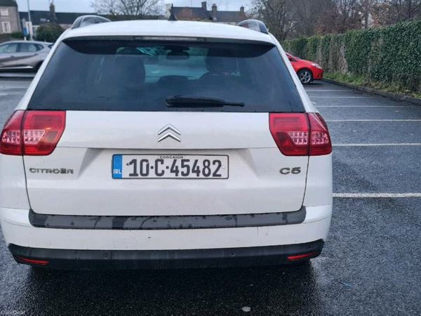 Citroen C5 Estate, Diesel, 2010, White