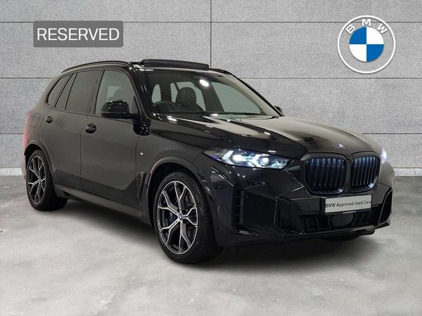 BMW X5 SUV, Petrol Plug-in Hybrid, 2025, Black