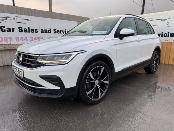 Volkswagen Tiguan SUV, Diesel, 2021, White