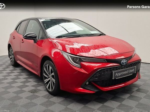 Toyota Corolla Hatchback, Petrol Hybrid, 2023, Red