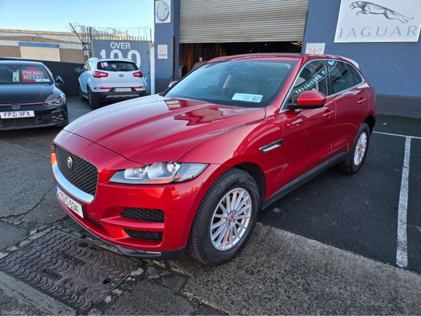 Jaguar F-Pace SUV, Diesel, 2017, Red
