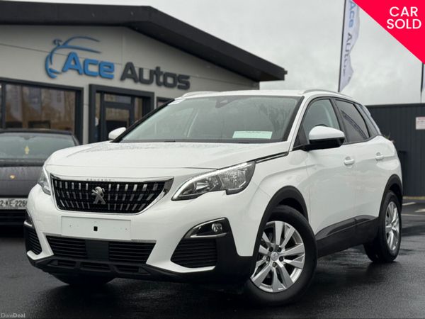 Peugeot 3008 SUV, Petrol, 2019, White